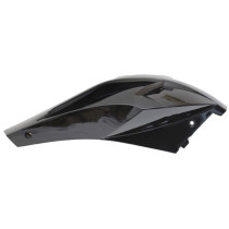 Carénage coque arrière scooter Peugeot 50 Ludix Noir brillant Droit