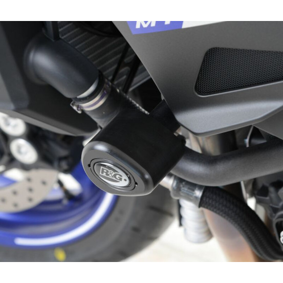 Tampons de protection R&G RACING Aéro noir - YAMAHA MT-10