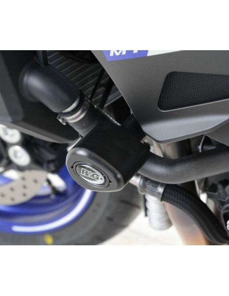 Tampons de protection R&G RACING Aéro noir - YAMAHA MT-10