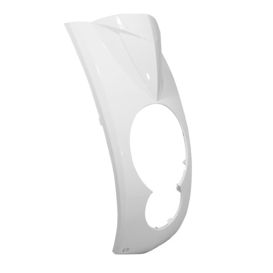 Carénage face avant scooter Peugeot 50 Ludix Blanc brillant