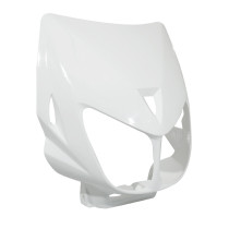 Tête de fourche 50cc Derbi 50 Senda 1994-2010 Blanc brillant