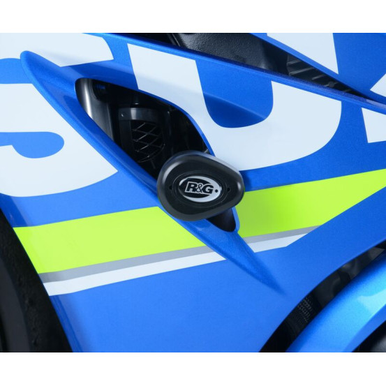 Tampons de protection R&G RACING Aéro noir - SUZUKI GSX-R1000