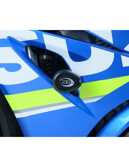 Tampons de protection R&G RACING Aéro noir - SUZUKI GSX-R1000