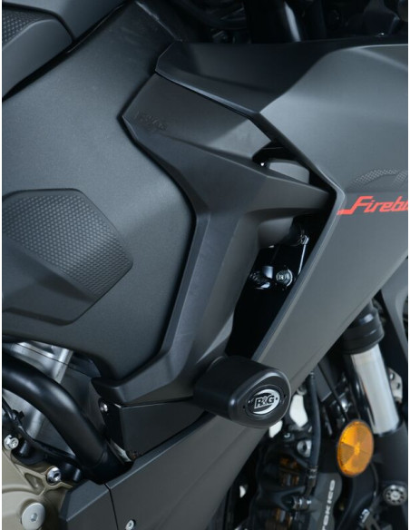 Tampons de protection R&G RACING Aéro noir sans percage - HONDA CBR1000RR