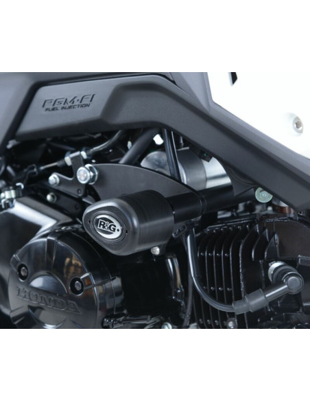 Tampons de protection R&G RACING Aéro noir - HONDA MSX125