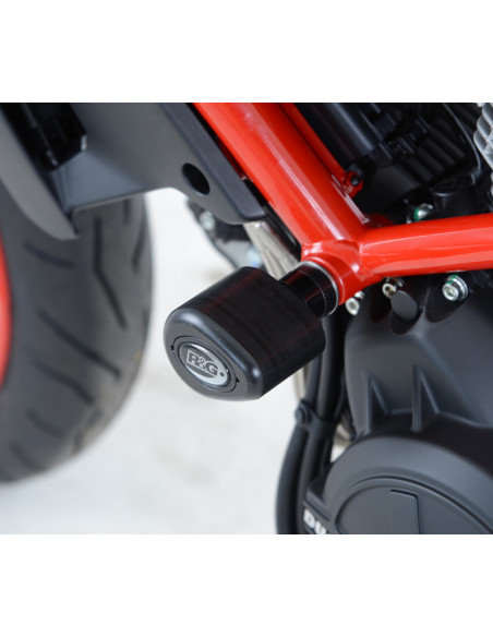 Tampons de protection R&G RACING Aéro noir - DUCATI Monster 797