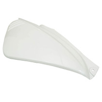 Carénage coque arrière scooter MBK 50 Booster NG/Rocket/Yamaha 50 BWS Bump/Spy Blanc brillant Droit