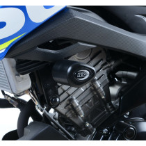 Tampons de protection R&G RACING Aéro noir - SUZUKI GSX-S125