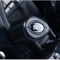 Tampons de protection R&G RACING Aéro noir avant - YAMAHA MT-09