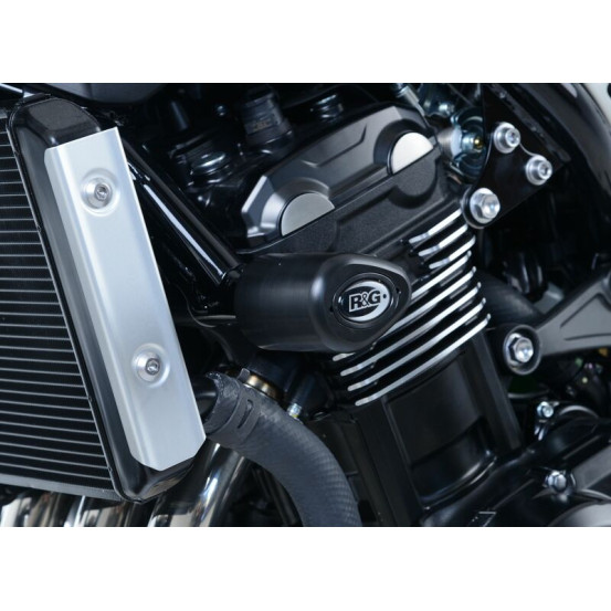 Tampons de protection R&G RACING Aéro noir - KAWASAKI Z900RS