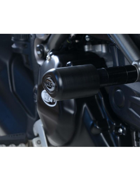 Tampons de protection R&G RACING Aéro noir - DUCATI 1260 Multistrada