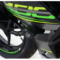 Tampons de protection R&G RACING Aéro noir - KAWASAKI Ninja 400