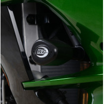 Tampons de protection R&G RACING Aéro noir - KAWASAKI H2 SX