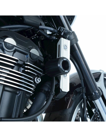 Tampons de protection R&G RACING Classic Style noir - KAWASAKI Z900RS