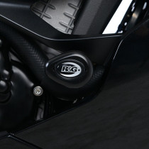 Tampons de protection R&G RACING Aéro noir - KAWASAKI Ninja ZX-6 R ABS