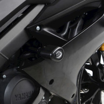 Tampons de protection R&G RACING Aéro noir - YAMAHA YZF-R125