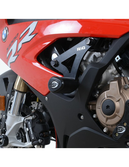 Tampons de protection R&G RACING Aéro noir - BMW S1000RR