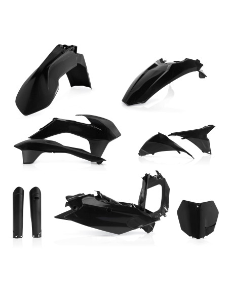 Kit plastiques complet - Noir - ACERBIS KTM 125/150 SX 2015 250 SX 2015-2016 250/450/505 SXF 2015