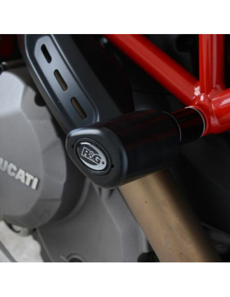 Tampons de protection Aéro R&G RACING noir - DUCATI 950 Hypermotard