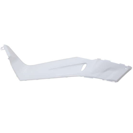 Carénage capot moteur maxiscooter Yamaha 125 XMAX/MBK 125 Skycruiser 2006-2009 Blanc brillant Gauche