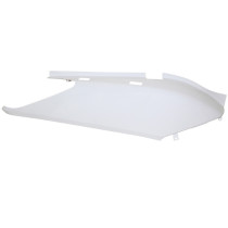 Carénage coque arrière maxiscooter Yamaha 125 XMAX/MBK 125 Skycruiser 2006-2009 Blanc brillant Droit