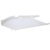 Carénage coque arrière maxiscooter Yamaha 125 XMAX/MBK 125 Skycruiser 2006-2009 Blanc brillant Gauche
