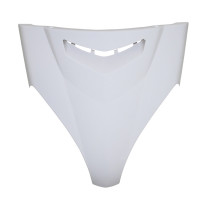 Carénage dessus de tablier avant maxiscooter Yamaha 125 XMAX/MBK 125 Skycruiser 2006-2009 Blanc brillant
