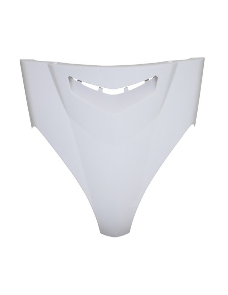 Carénage dessus de tablier avant maxiscooter Yamaha 125 XMAX/MBK 125 Skycruiser 2006-2009 Blanc brillant