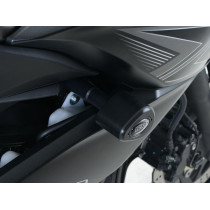 Tampons de protection R&G RACING Aero blanc KAWASAKI Z 250/300 2015 - 2018