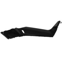 Carénage capot moteur maxiscooter Yamaha 125 XMAX/MBK 125 Skycruiser 2006-2009 Noir brillant Droit