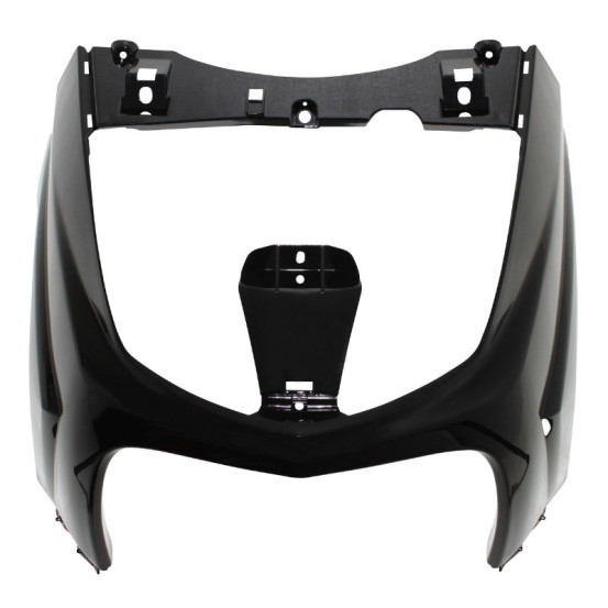 Carénage tablier avant maxiscooter Yamaha 125 XMAX/MBK 125 Skycruiser 2006-2009 Noir brillant