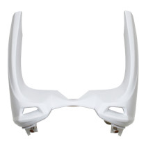 Carénage tablier avant scooter MBK 50 Nitro/Yamaha 50 Aerox après 2013 Blanc brillant