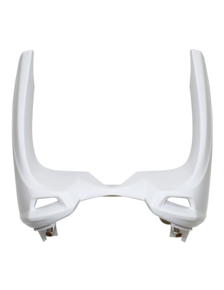 Carénage tablier avant scooter MBK 50 Nitro/Yamaha 50 Aerox après 2013 Blanc brillant