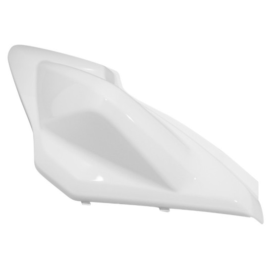 Carénage coque arrière scooter MBK 50 Nitro/Yamaha 50 Aerox après 2013 Blanc brillant Droit