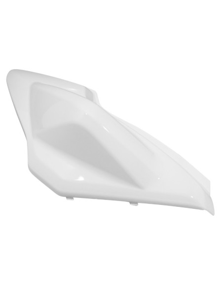 Carénage coque arrière scooter MBK 50 Nitro/Yamaha 50 Aerox après 2013 Blanc brillant Droit