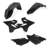 Kit plastiques - Noir - ACERBIS Yamaha 125/250 YZ 2015-2017 125/250 WR 2015-2017