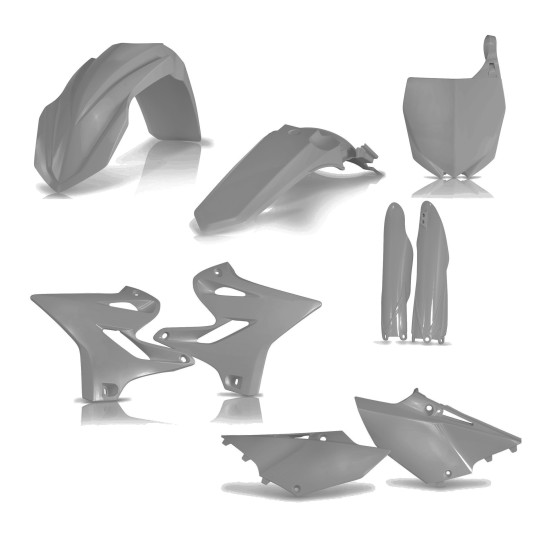Kit plastiques complet - Gris - ACERBIS Yamaha 125/250 YZ 2015-2017