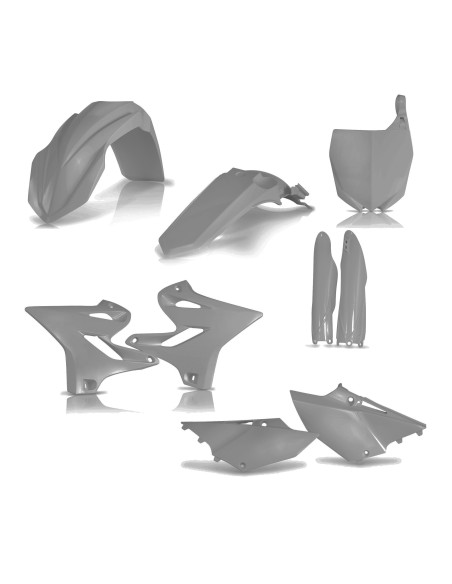 Kit plastiques complet - Gris - ACERBIS Yamaha 125/250 YZ 2015-2017
