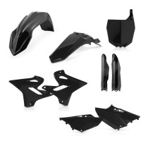 Kit plastiques complet - Noir - ACERBIS Yamaha 125/250 YZ 2015-2017