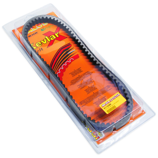 Courroie de transmission X-Kevlar renforcée MALOSSI MBK Booster/Nitro/Yamaha BW's/Aerox/Aprilia SR/Malaguti F12
