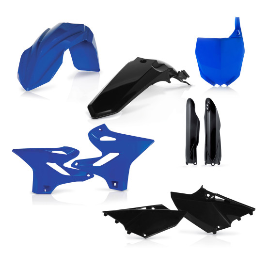 Kit plastiques complet - Noir - ACERBIS Yamaha 125/250 YZ 2015-2017
