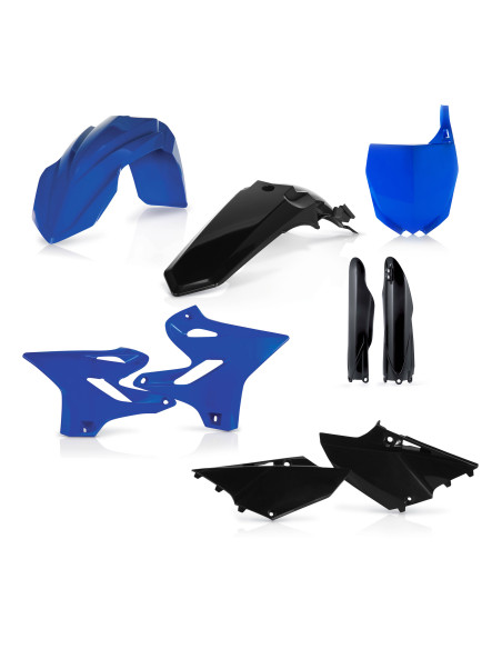 Kit plastiques complet - Noir - ACERBIS Yamaha 125/250 YZ 2015-2017