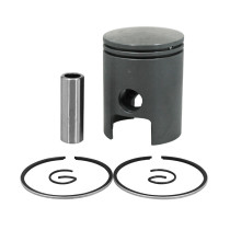 Piston 40,26mm Minarelli 50 AM6 Beta RR MBK X-Power X-Limit-Yamaha TZR DTR Peugeot XPS Rieju RS1 (piston graphite)