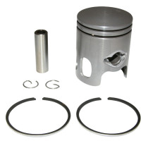 Piston 40mm 50cc 2T MBK Nitro Ovetto Mach G Yamaha Aerox Neo's Jog R Aprilia SR Malaguti F10 F12 (graphite)