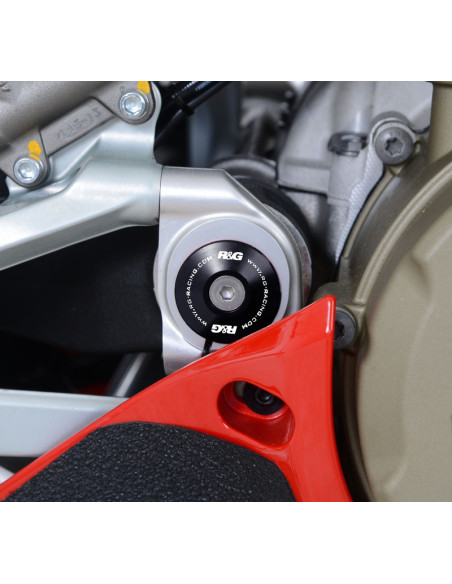 Insert de cadre R&G RACING noir - DUCATI Panigale V4