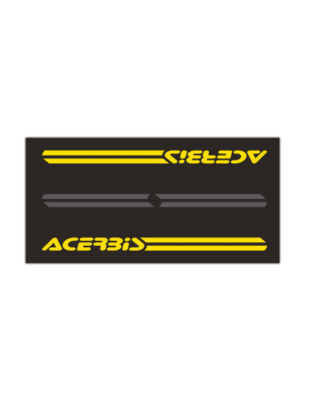 Tapis environnemental motocross ACERBIS 200x100 cm Noir/jaune