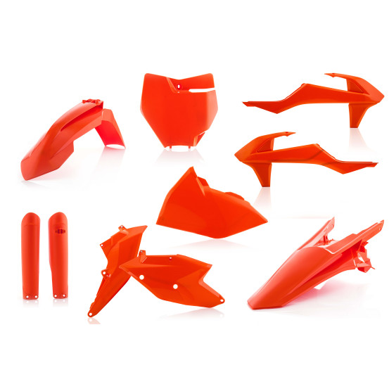 Kit plastiques complet - Orange - ACERBIS KTM 125/150 SX 2016-2018 250 SX 2017-2018 250/350/450 SXF 2016-2018