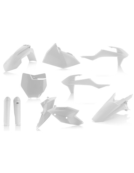 Kit plastiques complet - Blanc - ACERBIS KTM 125/150 SX 2016-2018 250 SX 2017-2018 250/350/450 SXF 2016-2018
