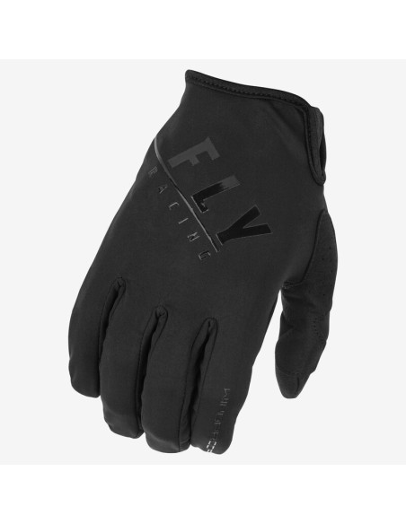 Gants cross Fly Racing Lite Windproof - Noir