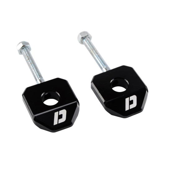 Tendeurs de chaîne DOPPLER Derbi Derbi Senda Gilera SMT RCR Aprilia RX SX Noir (axe 12mm)